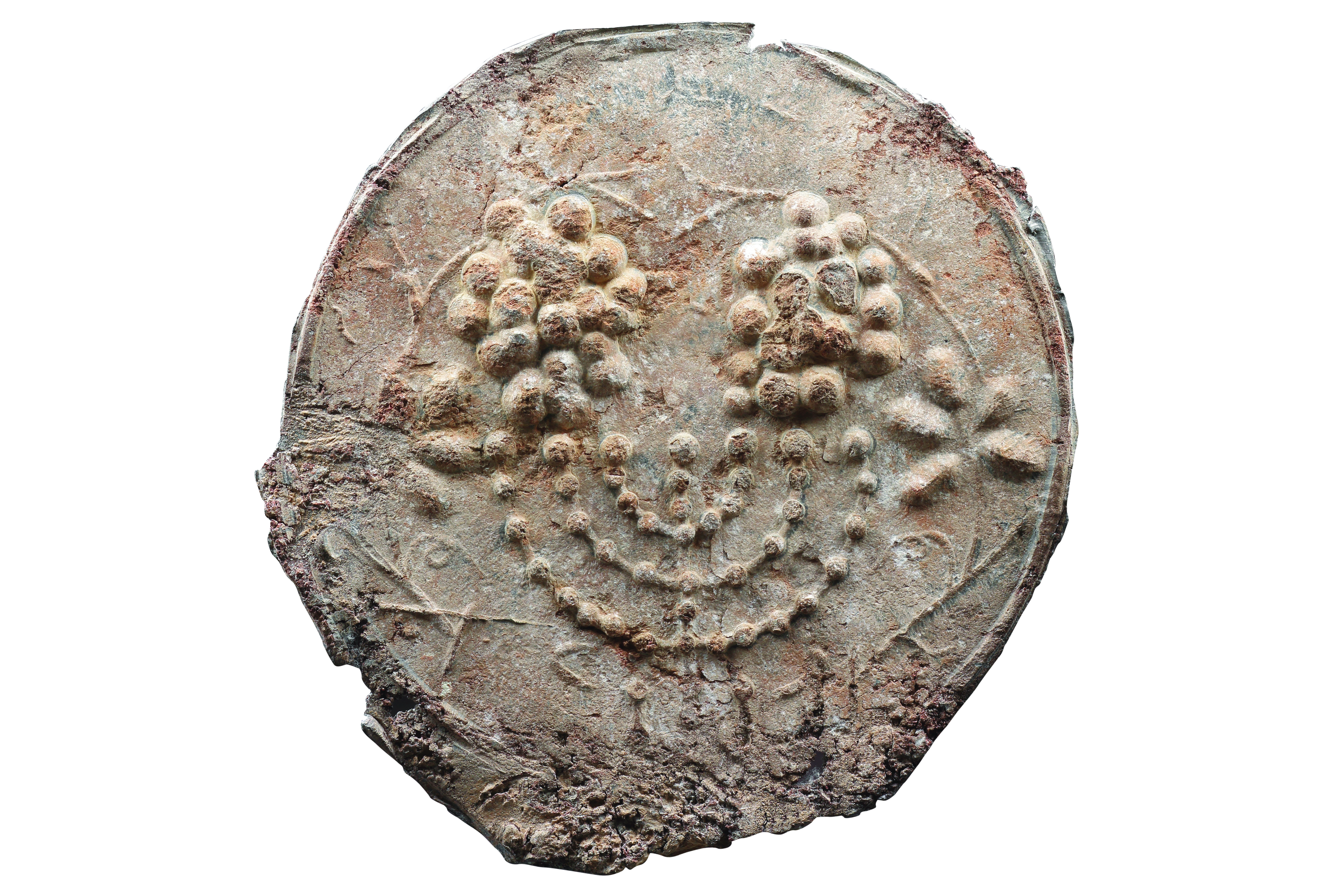 A Very Rare Roman Period Jewish Lead Roundel 